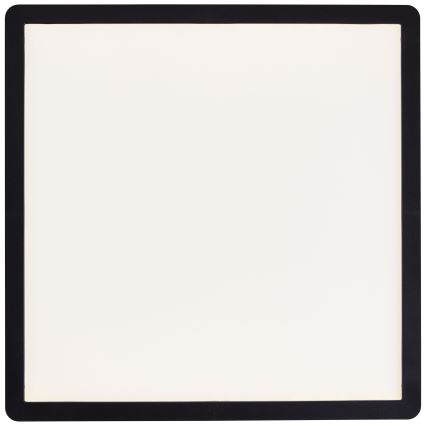 Brilliant - Plafonnier LED MILTON LED/18W/230V 29,3x29,3 cm noir