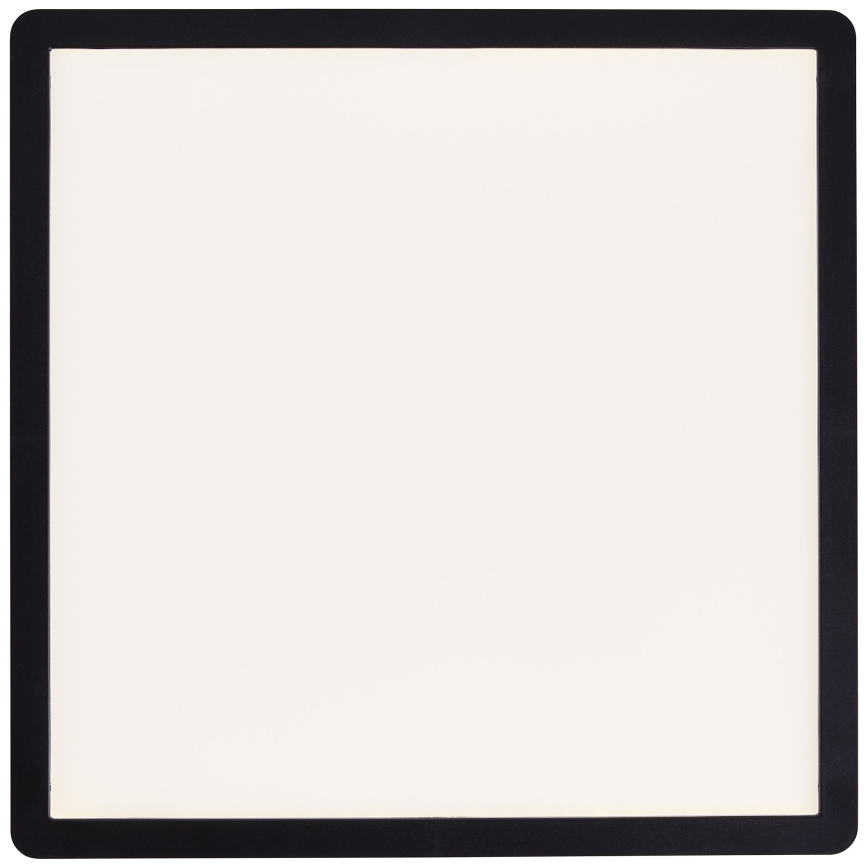 Brilliant - Plafonnier LED MILTON LED/18W/230V 29,3x29,3 cm noir