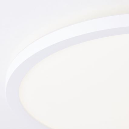 Brilliant - Plafonnier LED MILTON LED/18W/230V Ø 29,3 cm blanc