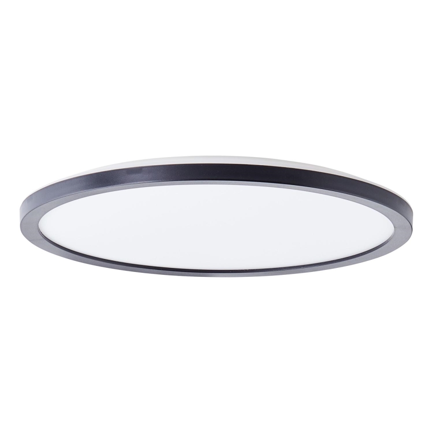 Brilliant - Plafonnier LED MILTON LED/18W/230V Ø 29,3 cm noir