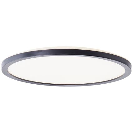 Brilliant - Plafonnier LED MILTON LED/18W/230V Ø 29,3 cm noir