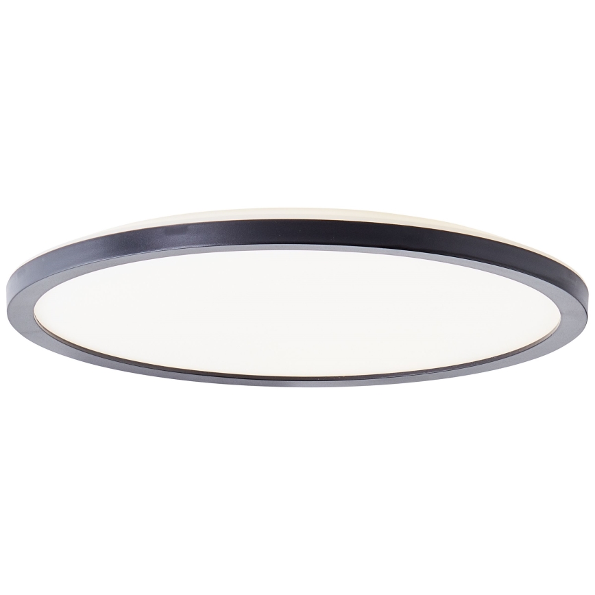Brilliant - Plafonnier LED MILTON LED/18W/230V Ø 29,3 cm noir