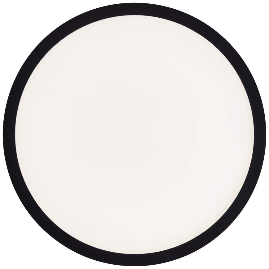 Brilliant - Plafonnier LED MILTON LED/18W/230V Ø 29,3 cm noir