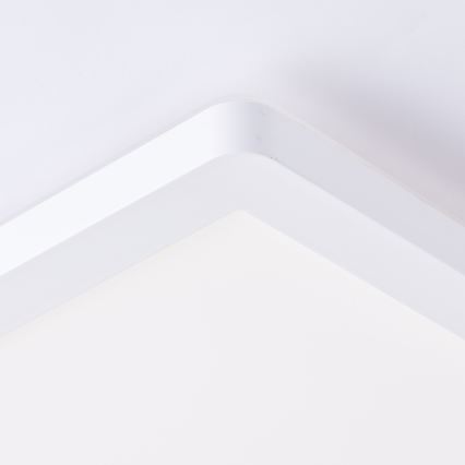 Brilliant - Plafonnier LED MILTON LED/24W/230V 42x42 cm blanc