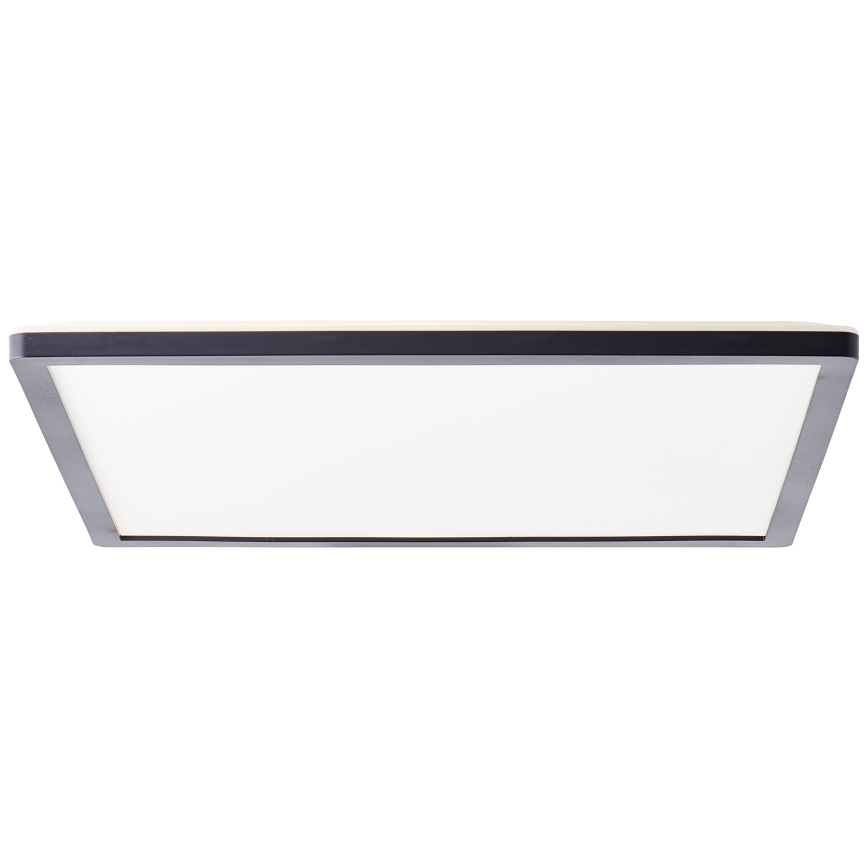 Brilliant - Plafonnier LED MILTON LED/24W/230V 42x42 cm noir