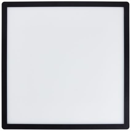 Brilliant - Plafonnier LED MILTON LED/24W/230V 42x42 cm noir
