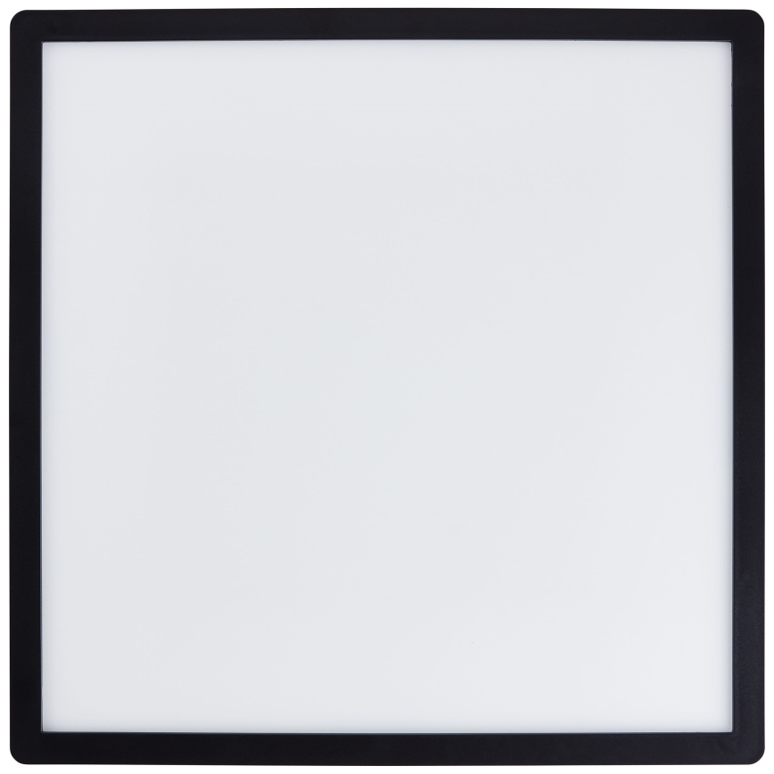 Brilliant - Plafonnier LED MILTON LED/24W/230V 42x42 cm noir