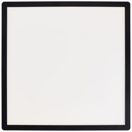 Brilliant - Plafonnier LED MILTON LED/24W/230V 42x42 cm noir