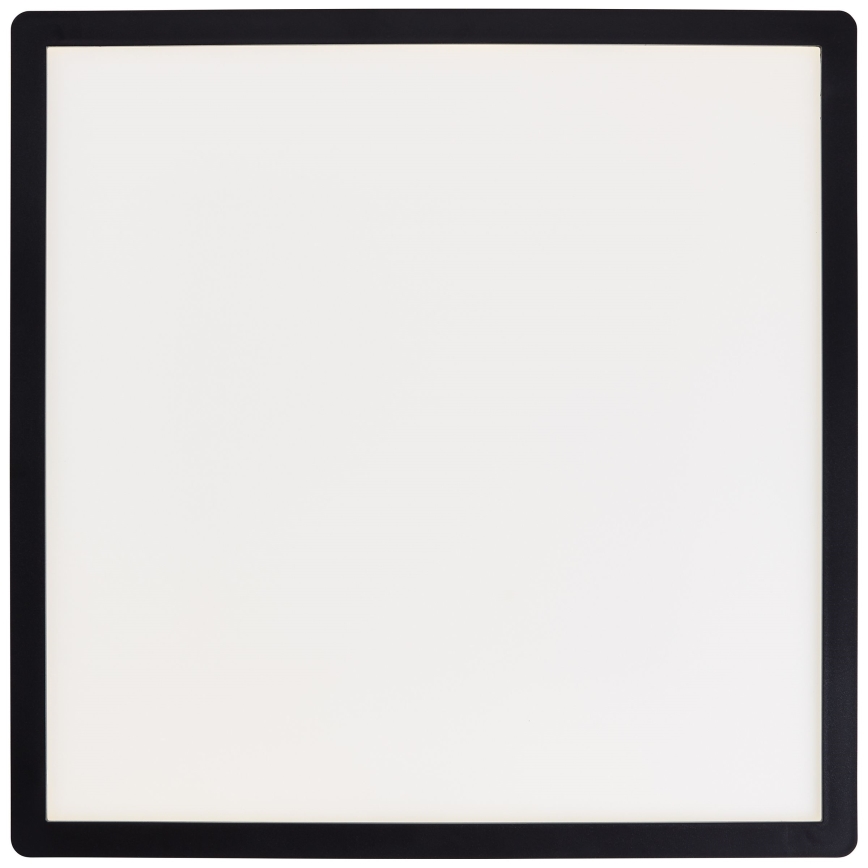 Brilliant - Plafonnier LED MILTON LED/24W/230V 42x42 cm noir