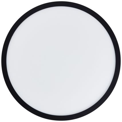 Brilliant - Plafonnier LED MILTON LED/24W/230V Ø 42 cm noir