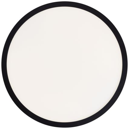 Brilliant - Plafonnier LED MILTON LED/24W/230V Ø 42 cm noir
