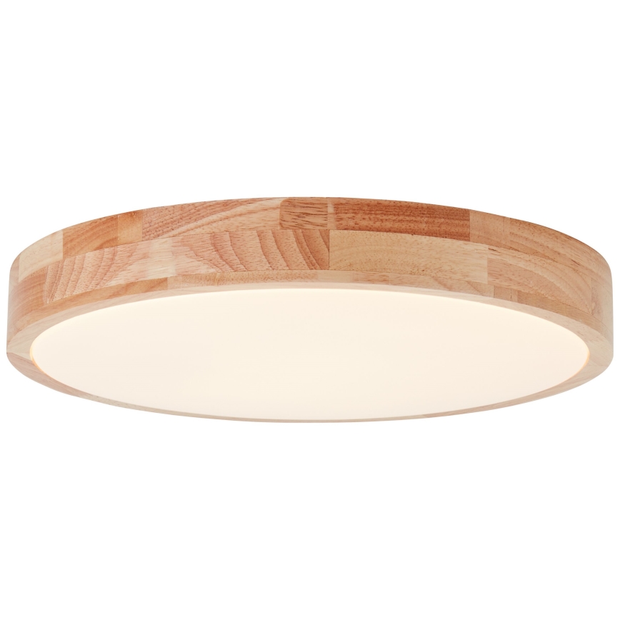 Brilliant - Plafonnier LED SLIMLINE LED/22W/230V Ø 39 cm figuier caoutchouc