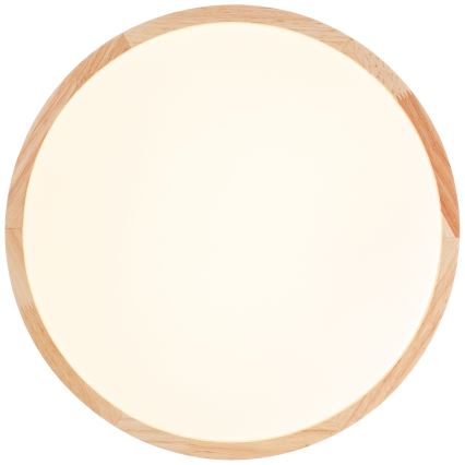 Brilliant - Plafonnier LED SLIMLINE LED/22W/230V Ø 39 cm figuier caoutchouc