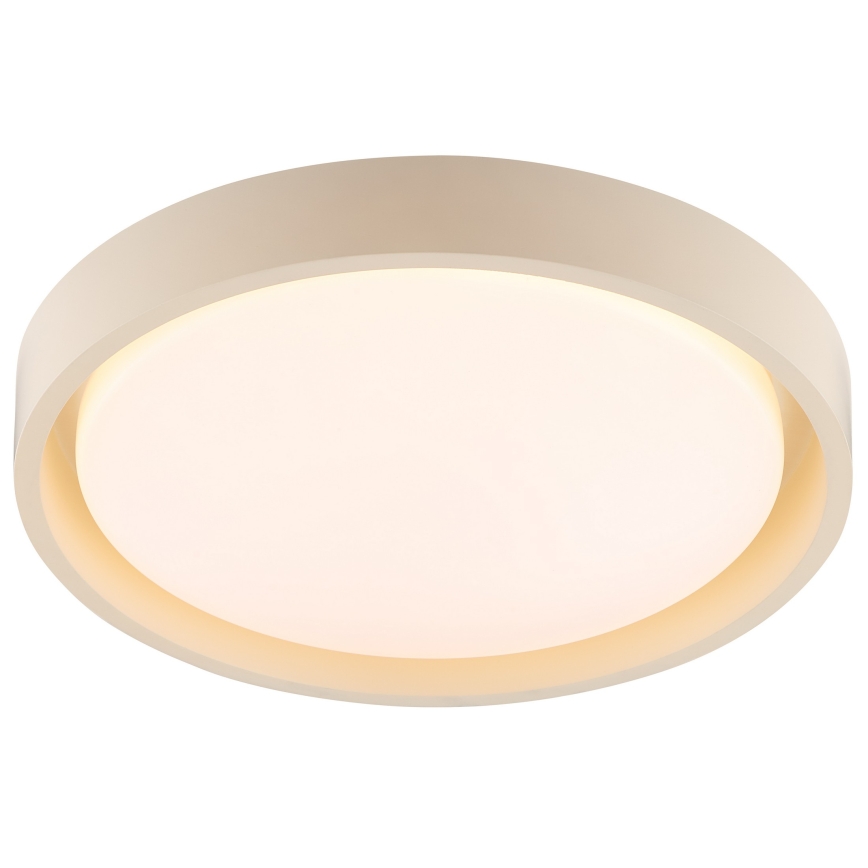Brilliant - Plafonnier LED SONORA, 12 W, 230 V, 3000 K, Ø 31 cm, beige