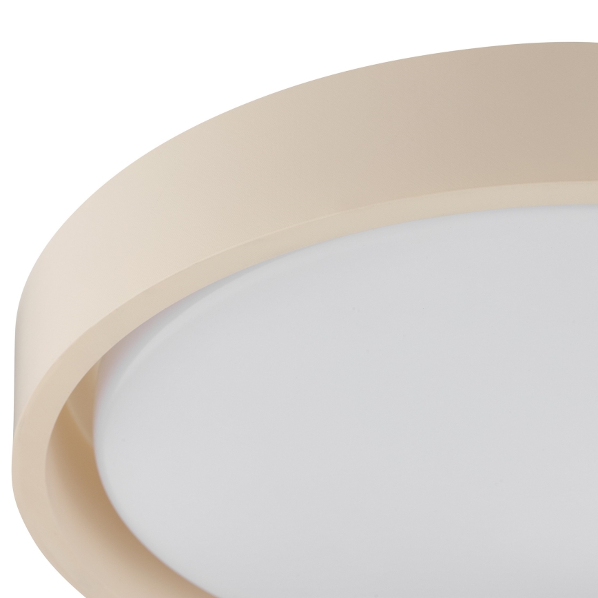 Brilliant - Plafonnier LED SONORA, 12 W, 230 V, 3000 K, Ø 31 cm, beige