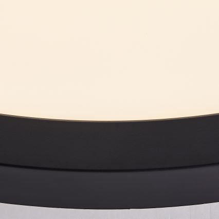 Brilliant - Plafonnier LED TUCO LED/16W/230V Ø 25 cm noir