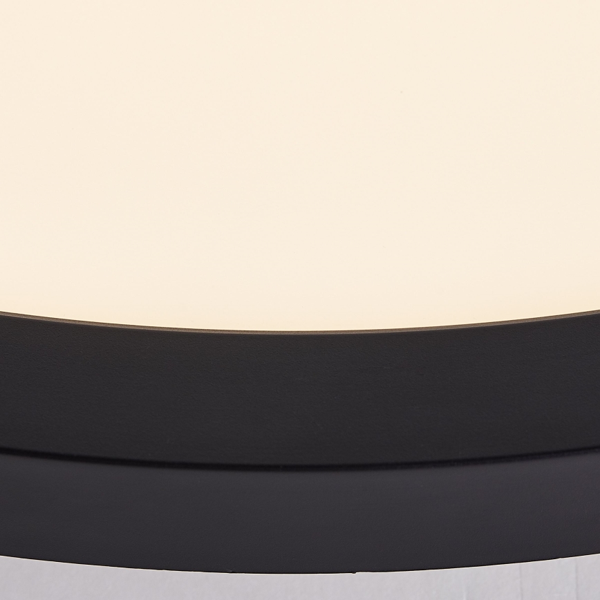 Brilliant - Plafonnier LED TUCO LED/16W/230V Ø 25 cm noir