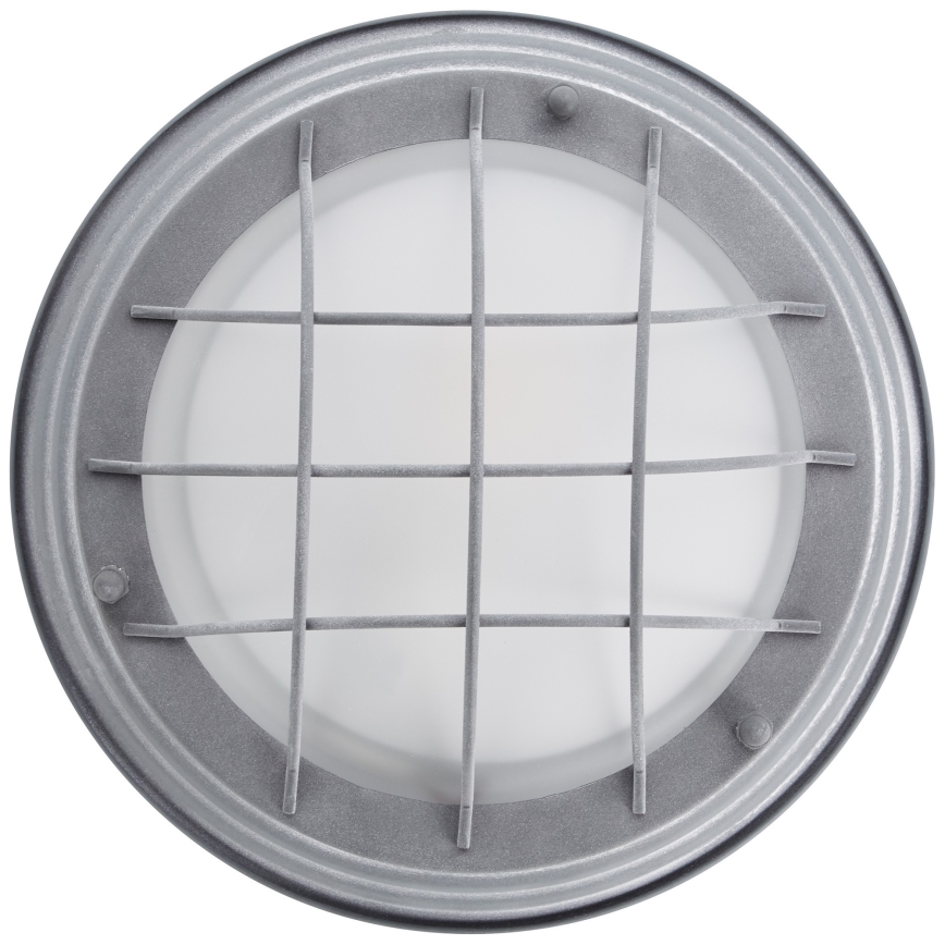 Brilliant - Plafonnier TYPHOON 1xE27/30W/230V Ø 29 cm gris