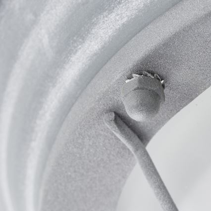 Brilliant - Plafonnier TYPHOON 1xE27/30W/230V Ø 29 cm gris