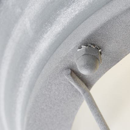 Brilliant - Plafonnier TYPHOON 1xE27/30W/230V Ø 29 cm gris