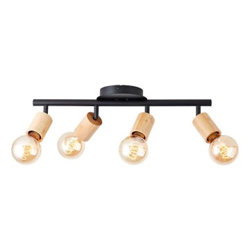 Brilliant - Spotleuchte 4xE27/28W/230V Bambus