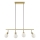 Brilliant - Suspension sur câble JORGE 4xG9/10W/230V en laiton