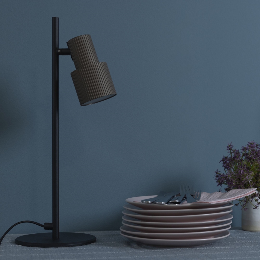 Brilliant - Tischleuchte CADIZ 1xGU10/10W/230V bronzen