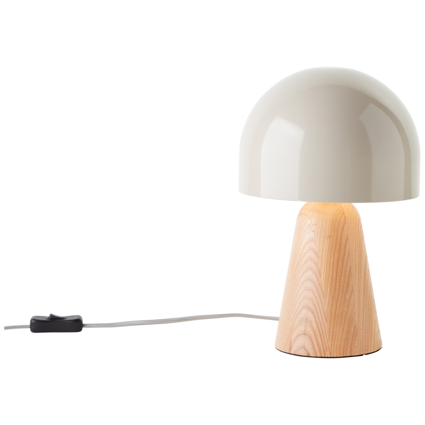 Brilliant - Tischleuchte NALAM 1xE14/40W/230V beige/Esche - FSC-zertifiziert