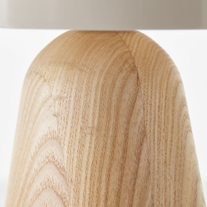Brilliant - Tischleuchte NALAM 1xE14/40W/230V beige/Esche - FSC-zertifiziert