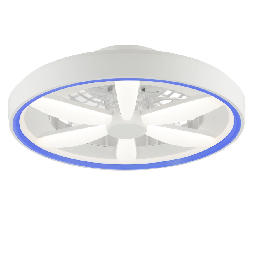 Brilliant - Ventilatore da soffitto dimmerabile LED RGBW con luce GAIANO LED/48W/230V 2700-6500K bianco + telecomando