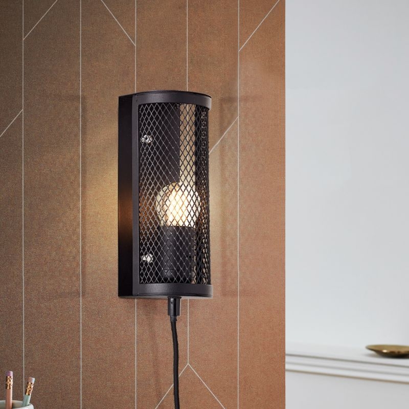 Brilliant - Wandleuchte MAZE 1xE27/40W/230V schwarz
