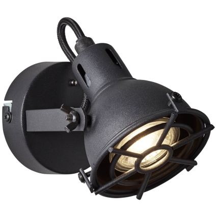 Brilliant - Wandspot JESPER 1xGU10/5W/230V schwarz