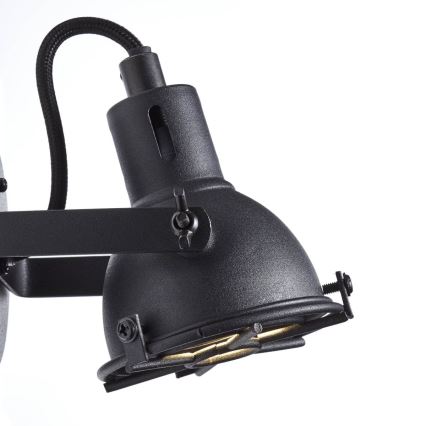 Brilliant - Wandspot JESPER 1xGU10/5W/230V schwarz