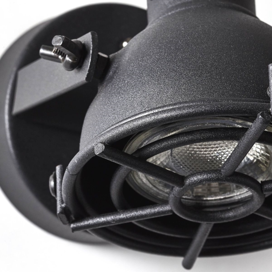 Brilliant - Wandspot JESPER 1xGU10/5W/230V schwarz