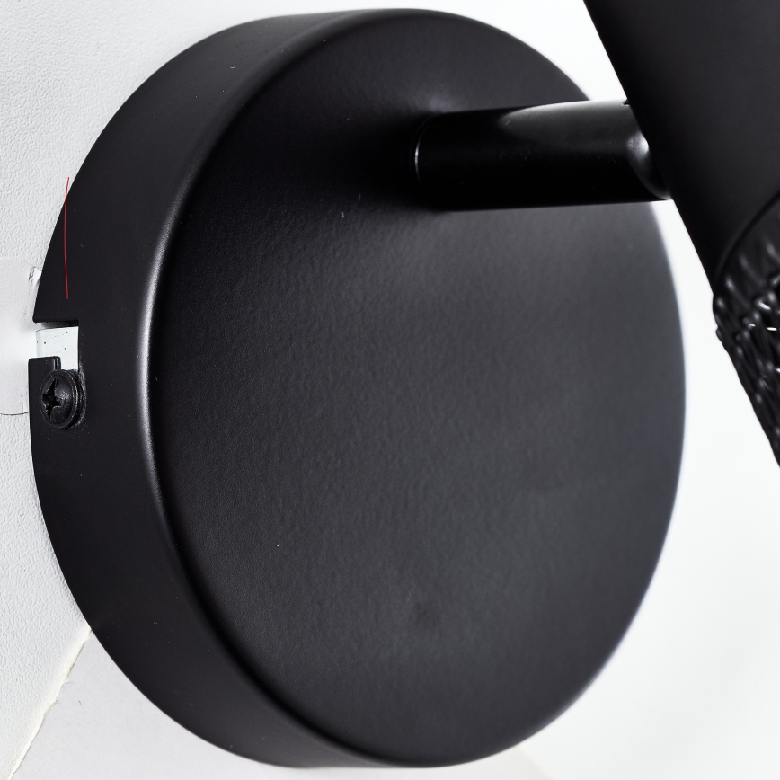 Brilliant - Wandstrahler KAMOLO 1xE27/40W/230V schwarz