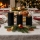 BRILLO 3er-Set LED-Kerzen, LED/2xAA, schwarz + Fernbedienung