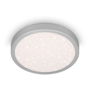 Brilo 3649-014 - Plafoniera LED da bagno RUNA LED/18,5W/230V IP44 argento
