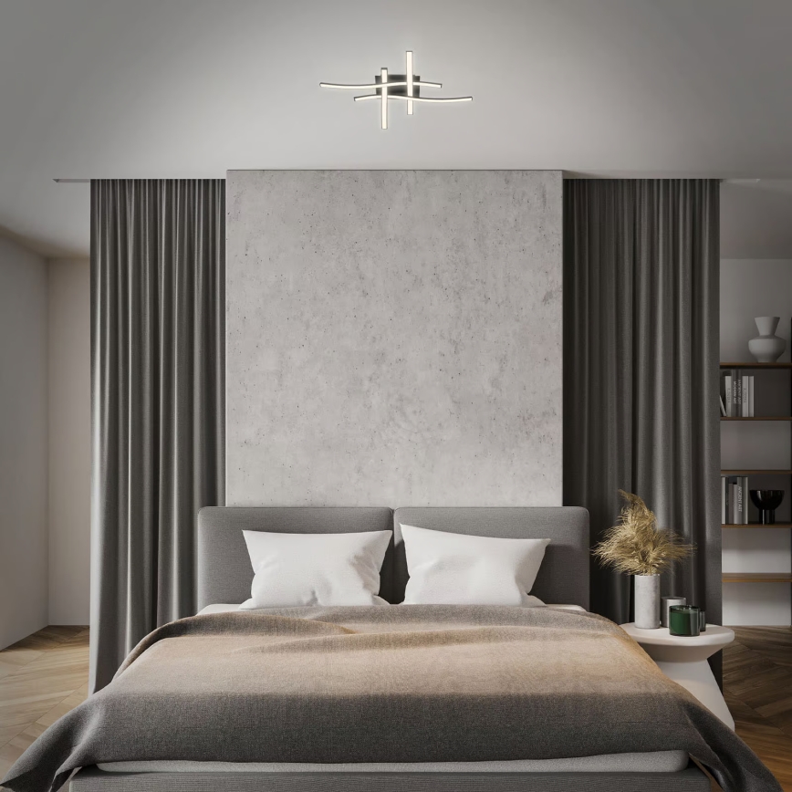 Brilo 3677-045 - LED-Deckenleuchte LED/14,4W/230V schwarz