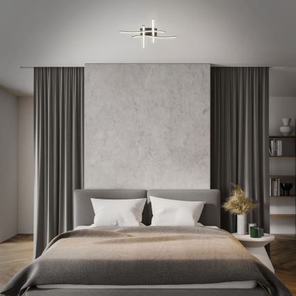 Brilo 3677-045 - Plafonnier LED LED/14,4W/230V noir