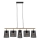 Brilo 4078-054 - Hängeleuchte mit Kabel WOOD & STYLE 5xE27/60W/230V