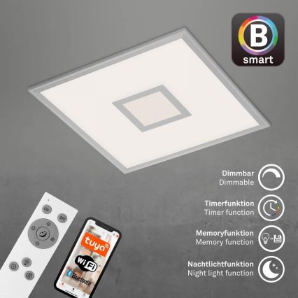 Brilo - Dimmbare LED-RGB-Deckenleuchte CENTRO LED/24W/230V 2700-6500K Wi-Fi Tuya + Fernbedienung