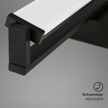 Brilo - Dimmbare LED-Wandleuchte LED/18W/230V 2700-4000K schwarz