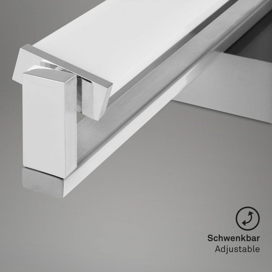 Brilo - Dimmbare LED-Wandleuchte LED/18W/230V 2700-4000K silbern
