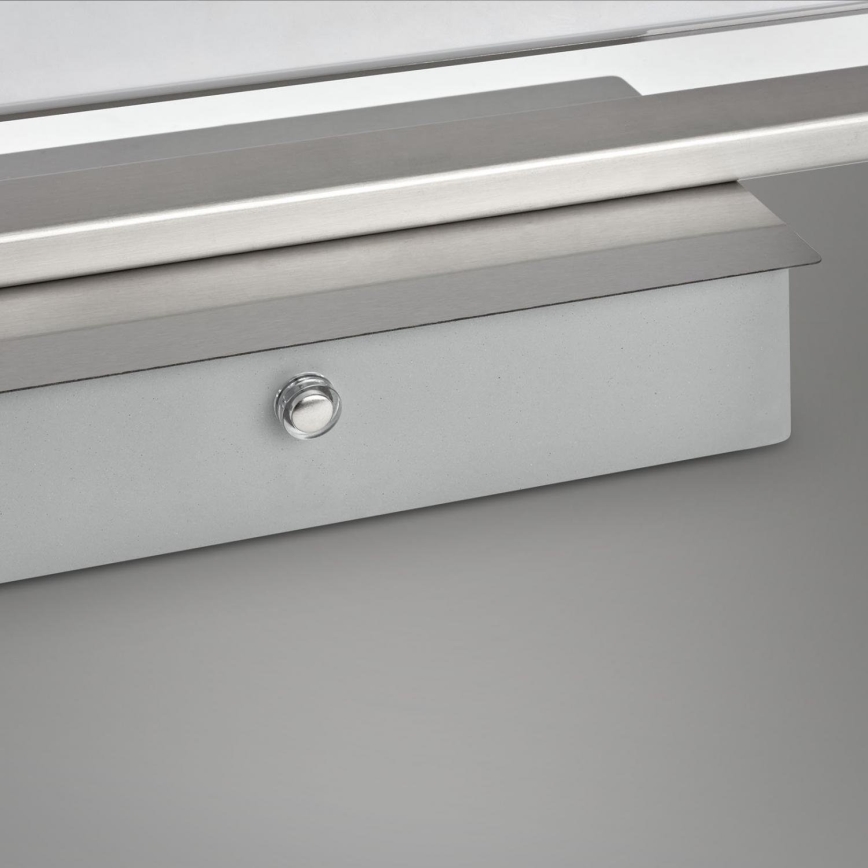 Brilo - Dimmbare LED-Wandleuchte LED/18W/230V 2700-4000K silbern