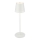 Brilo - Dimmbare, wiederaufladbare Touch-Außen-Tischleuchte KIKI LED/2,6W/5V IP44 2600 mAh weiß