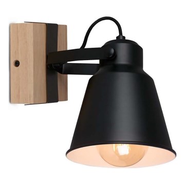 Brilo - Faretto da parete TALLE  1xE27/40W/230V albero di caucciù