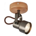 Brilo - Faretto LED TAHUN 1xGU10/5W/230V 3000K marrone
