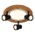 Brilo - Lampada da soffitto LED/12W/230V + 3xGU10/9W 3000K