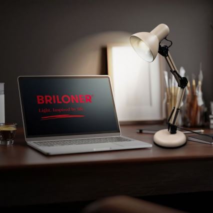 Brilo - Lampada da tavolo PIXA 1xE14/25W/230V beige