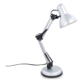 Brilo - Lampada da tavolo PIXA 1xE14/25W/230V, finitura argento
